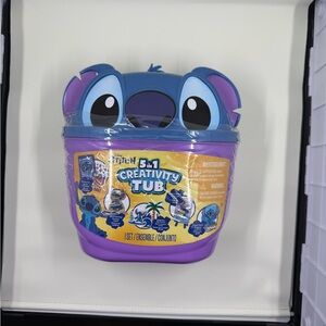 Disney Stitch Creativity Tub - Blue and Purple